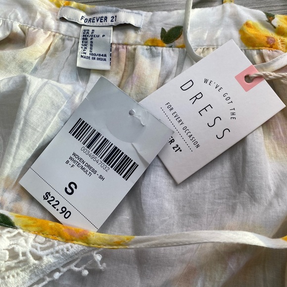 NWT Women’s Forever 21 Floral Babydoll Dress Size S - Picture 7 of 7